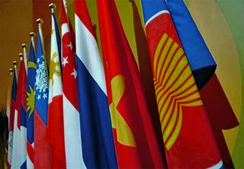 Banderas de los países de ASEAN