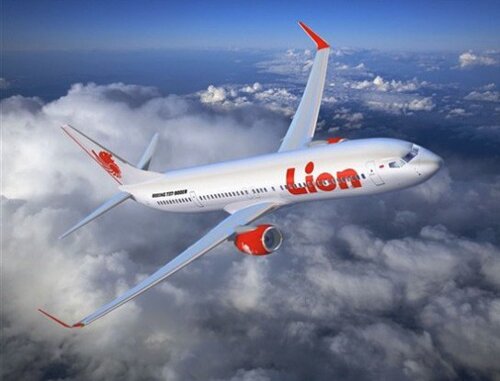 Avión de la compañía indonesia Lion Air