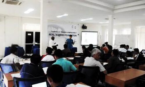 La Fundación Realmadrid imparte cursos de formación en Indonesia