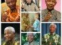 Nelson Mandela llevando batik